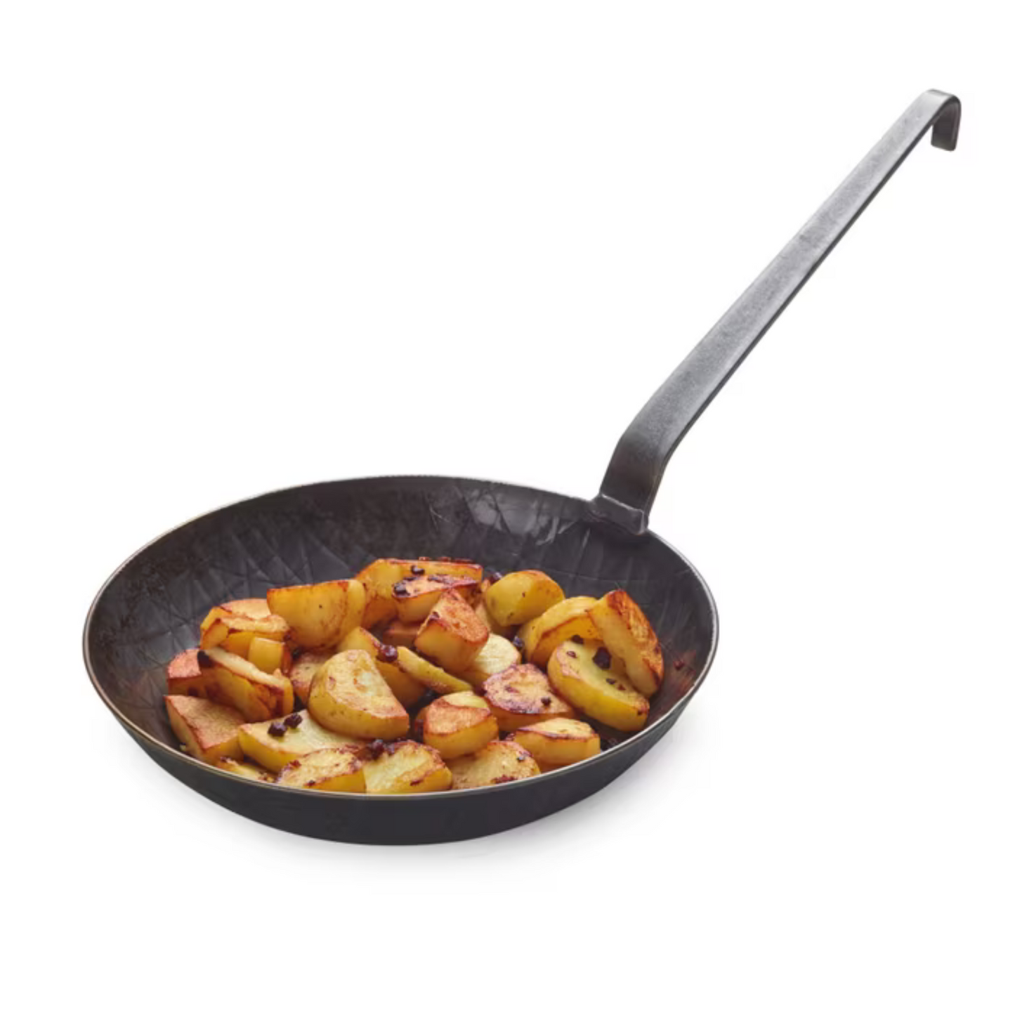 Turk Wrought Iron Frying Pan With High Rim