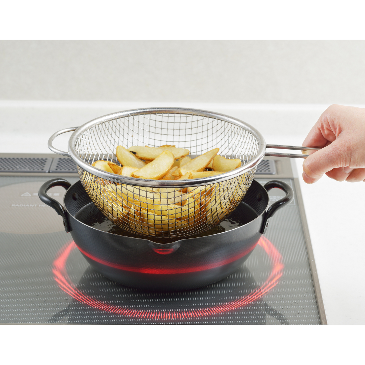Deep Fry Mesh Colander